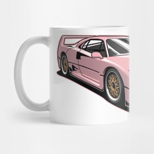 Ferrari f40 pink liberty walk Pink Floyd Mug